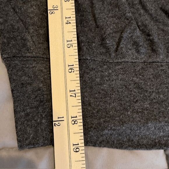 NEW! Velvet by Graham & Spencer Tami Mock neck Pullover Anthracite Charcoal XS - Picture 9 of 11